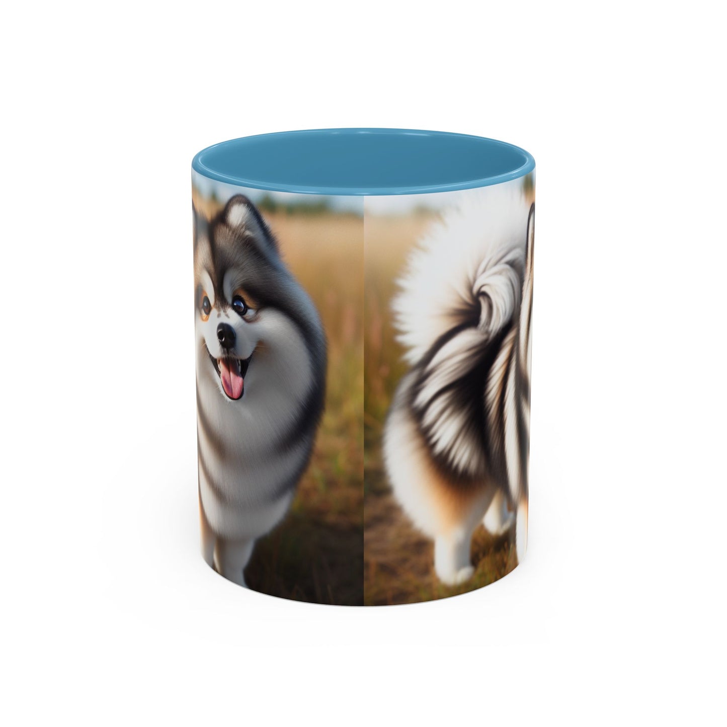 Taza de café con detalles de Pomsky: el regalo perfecto para los amantes de los perros
