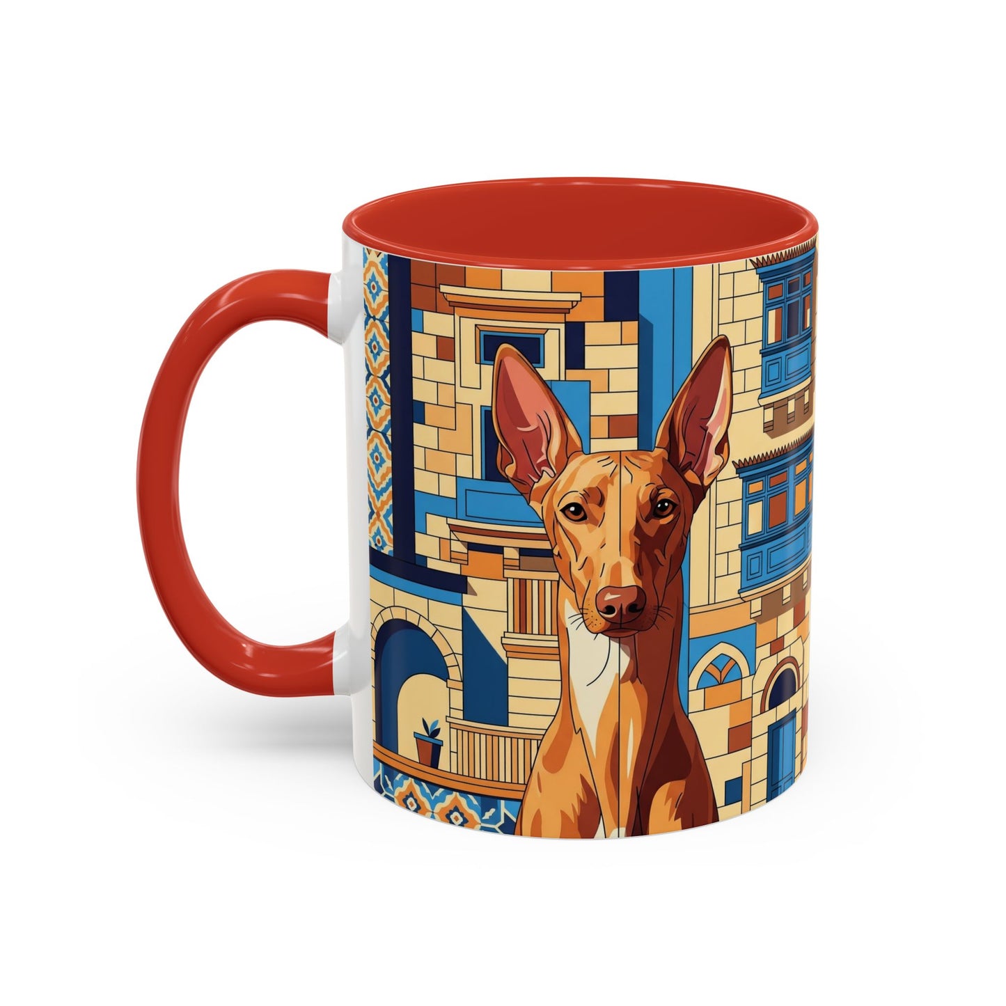 Taza de café con diseño de Pharaoh Hound: el regalo perfecto para los amantes de los perros.