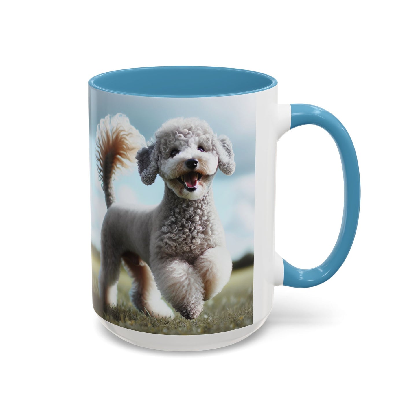 Bedlington Terrier Accent Coffee Mug - Perfect Gift for Dog Lovers