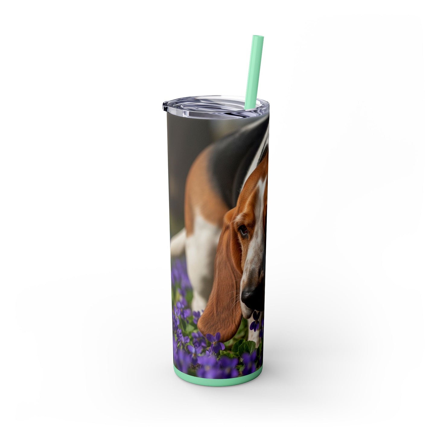 Grand Basset Griffon Vendeen Tumbler with Straw, 20oz