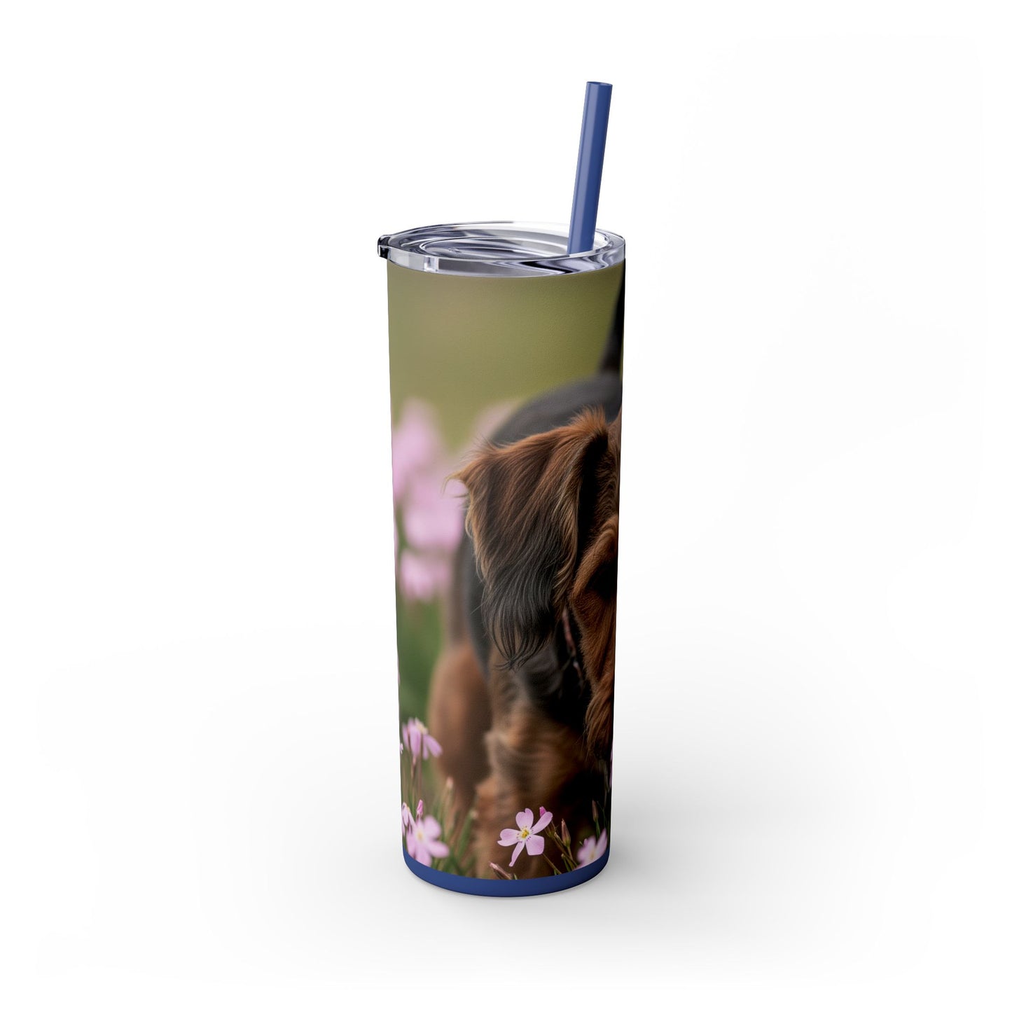 Gobelet isotherme Cesky Terrier avec paille, 590 ml