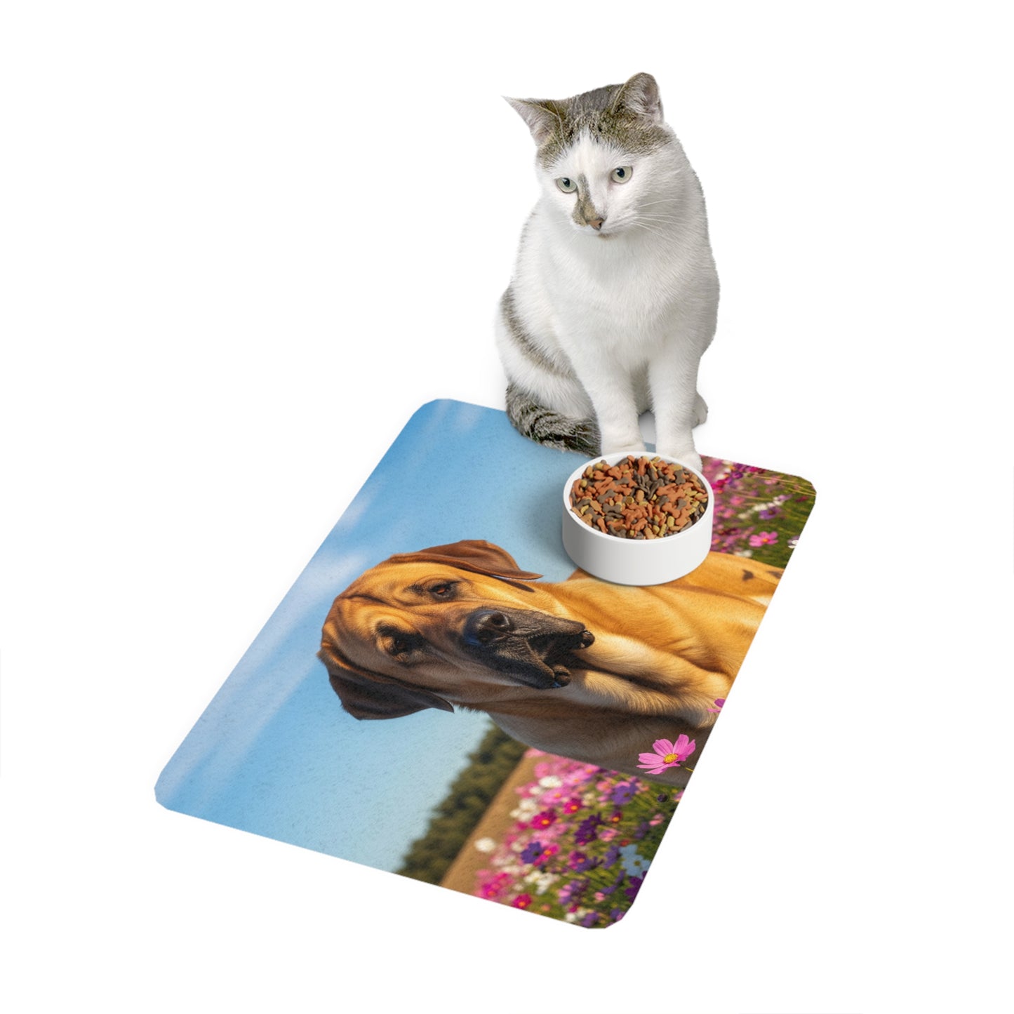 Pet Food Mat (12x18) - Spanish Mastiff