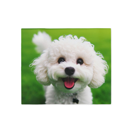 Bichonpoo Sweatshirt Blanket