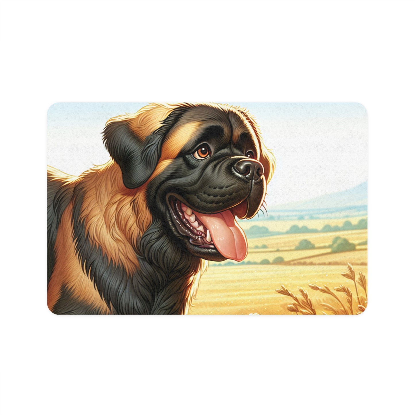 Pet Food Mat (12x18) - Spanish Mastiff