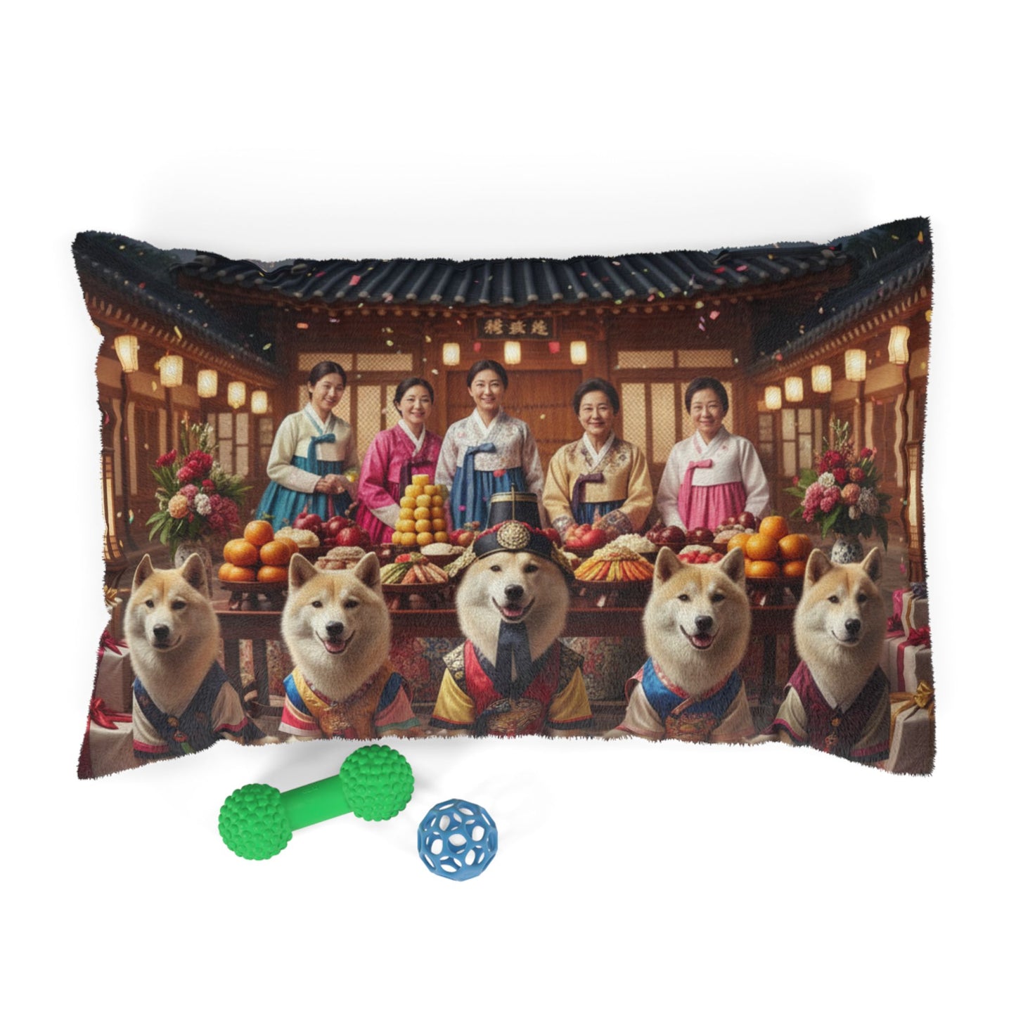 Korean Jindo Dog Pet Bed