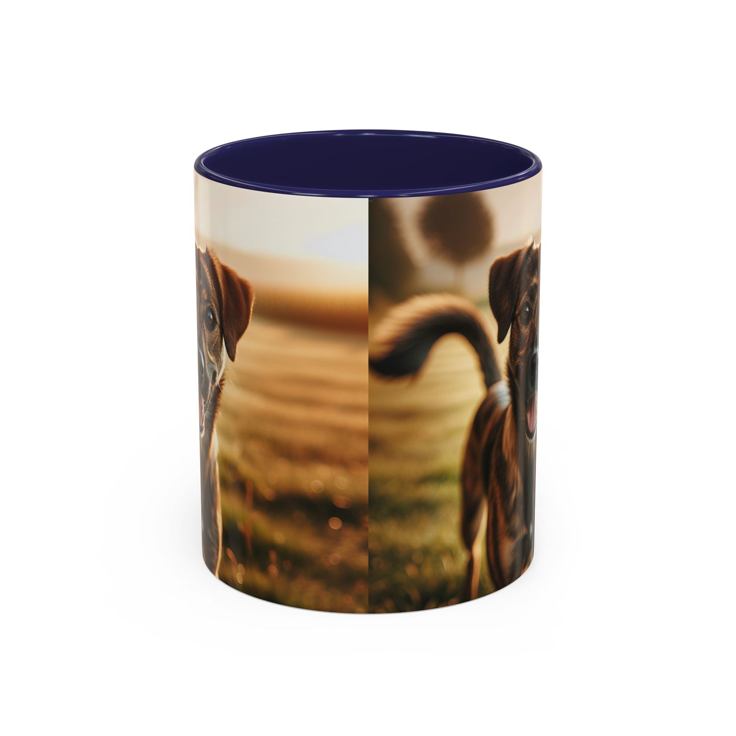 Mug à café Mountain Cur Accent - Cadeau idéal pour les amoureux des chiens