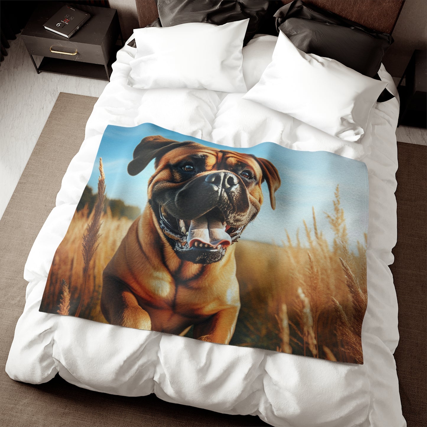 Bullmastiff Sweatshirt Blanket