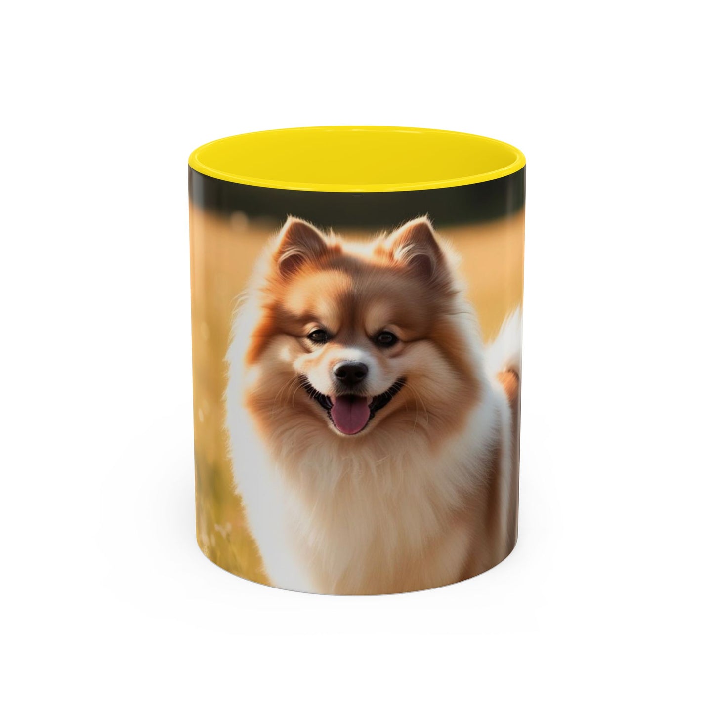 Taza con detalles de Keeshond: el regalo perfecto para los amantes de los perros