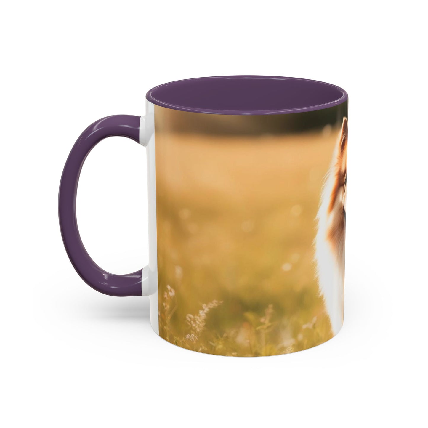 Taza con detalles de Keeshond: el regalo perfecto para los amantes de los perros