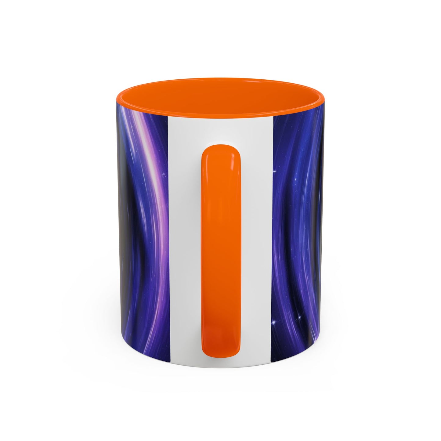 Optical Illusion Accent Mug – Ceramic Coffee Cup