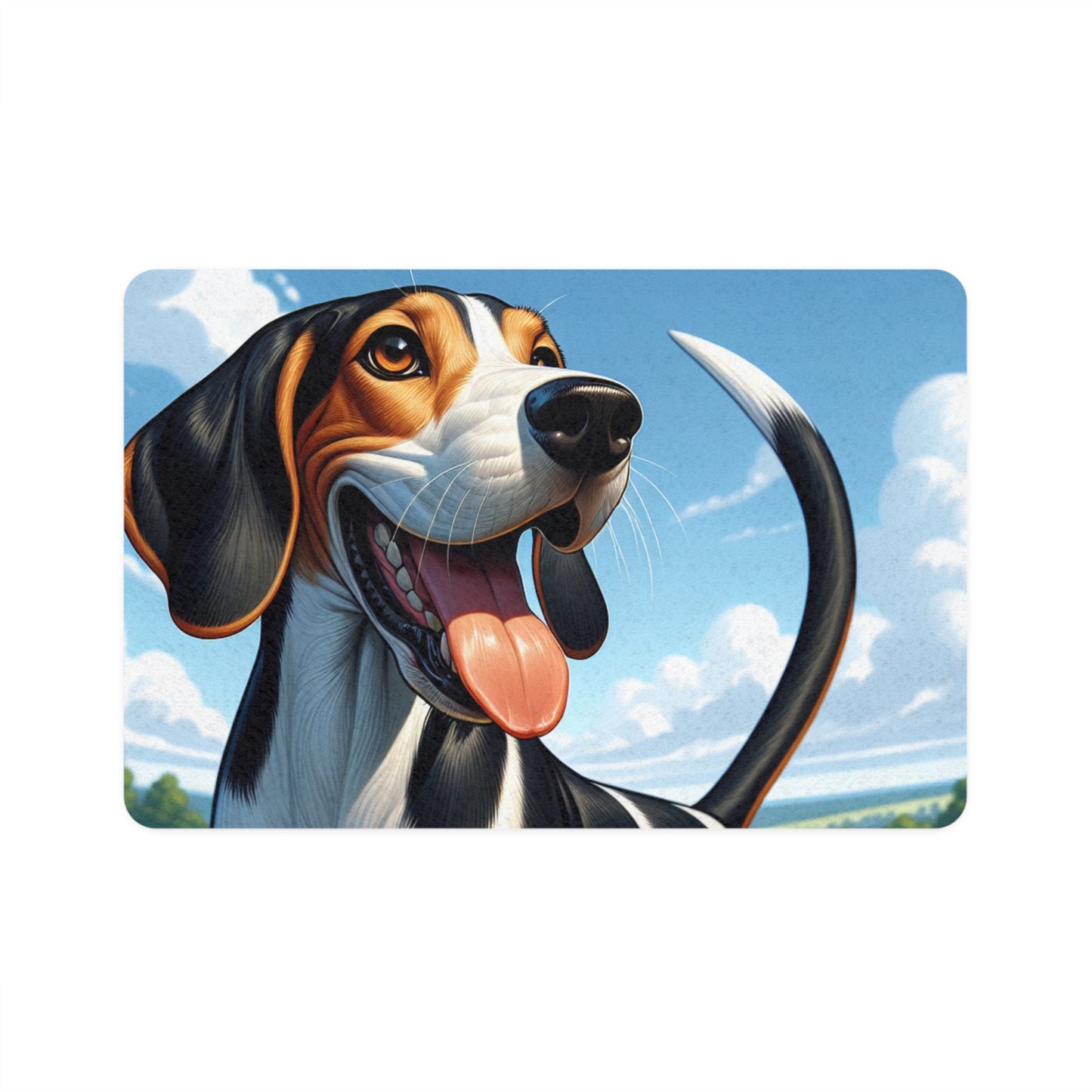 Pet Food Mat (12x18) - Treeing Walker Coonhound