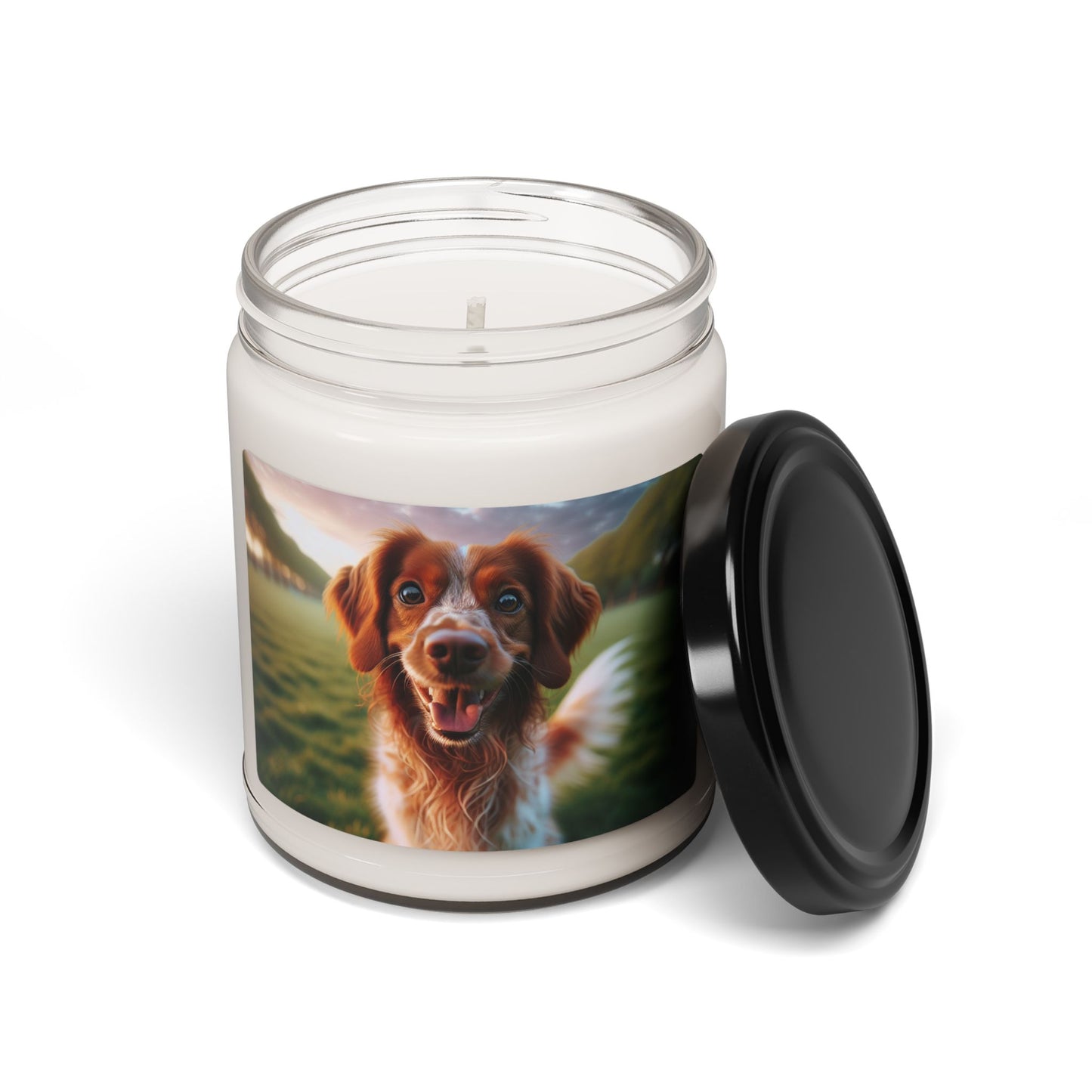 Brittany Dog- Scented Soy Candle, 9oz