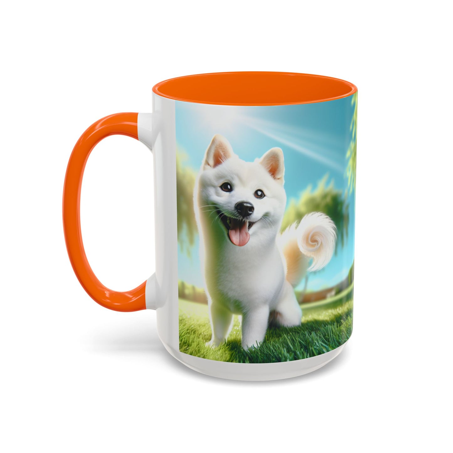 Mug Kishu Ken Accent Coffee - Cadeau idéal pour les amoureux des chiens