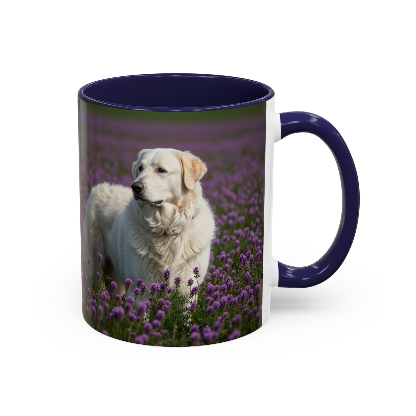 Taza de café con acento Kuvasz: regalo perfecto para los amantes de los perros