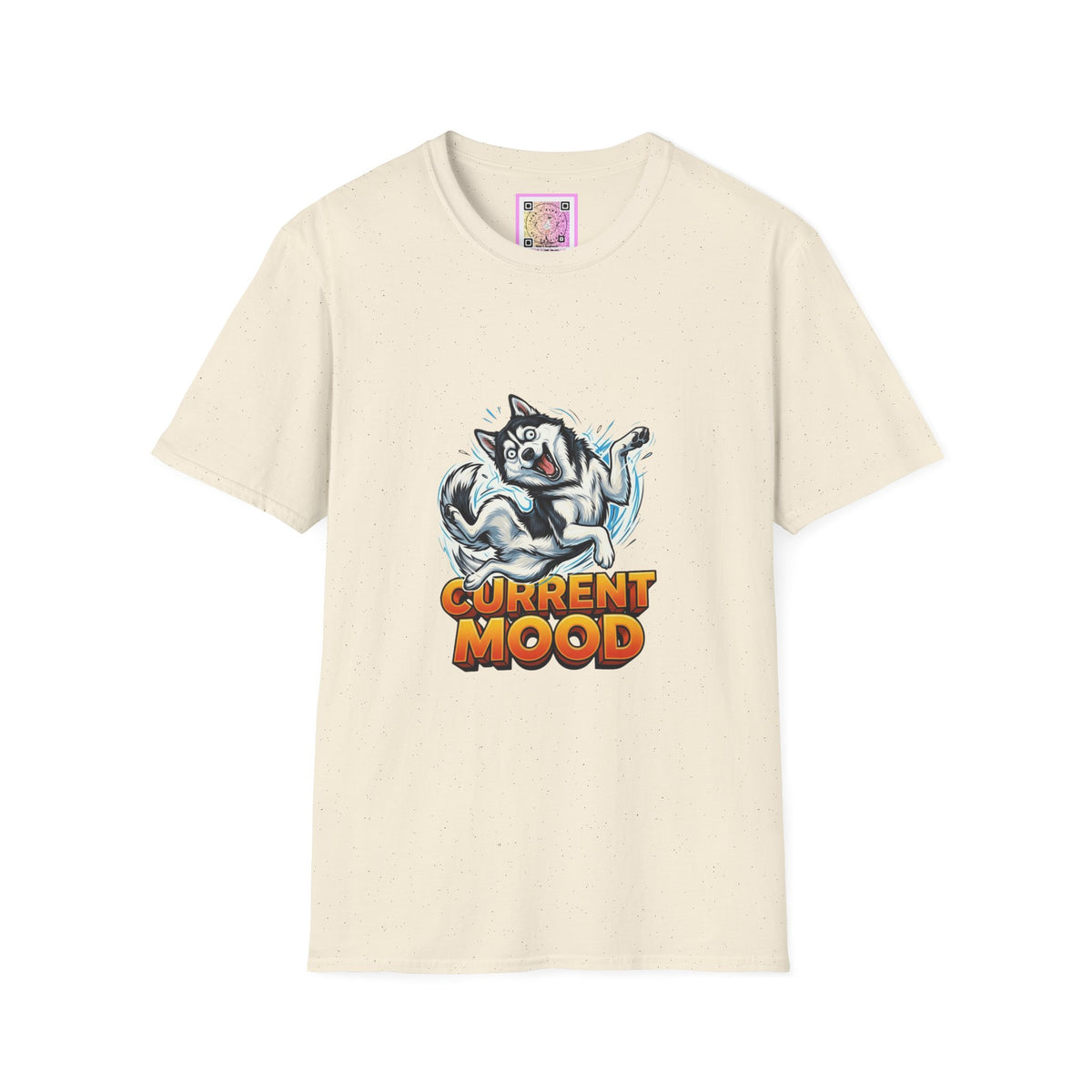 Siberian Husky Current Mood Tee Shirt