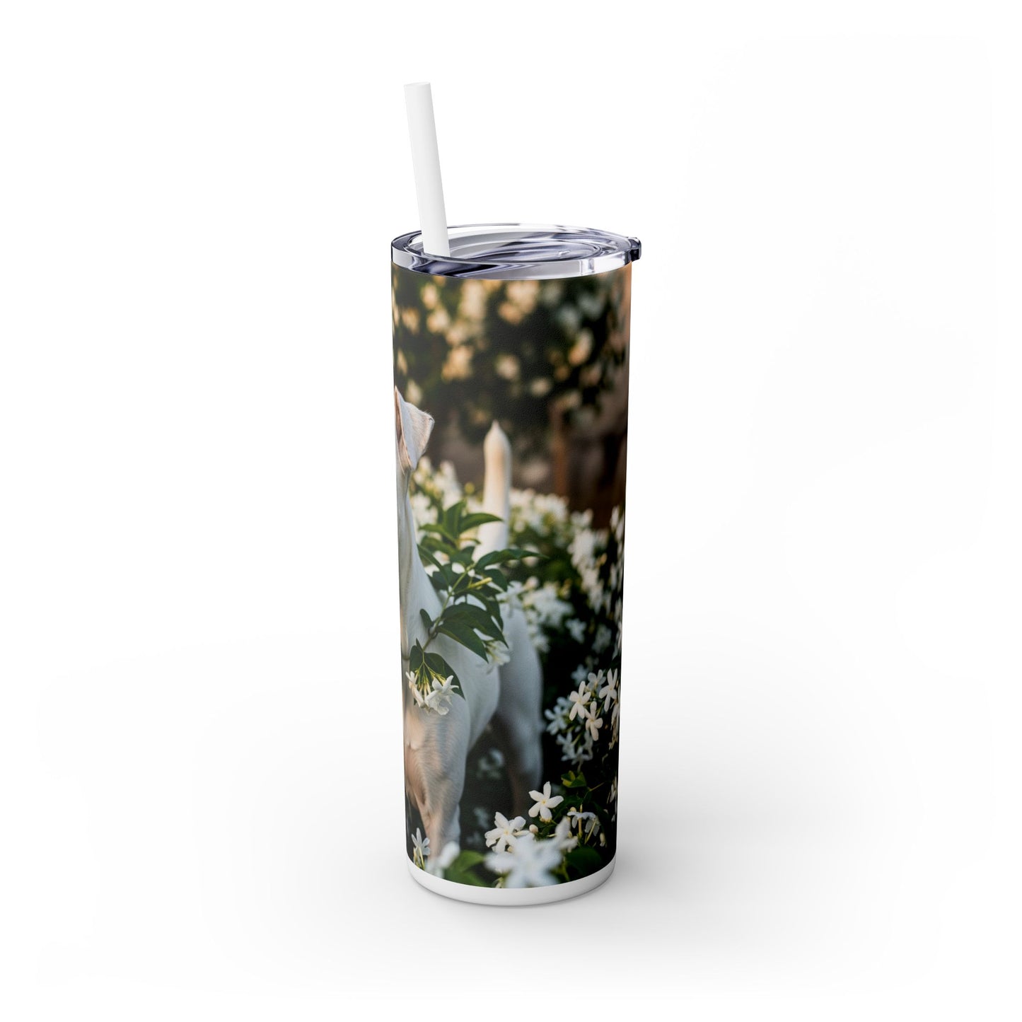 Gull Terrier Tumbler with Straw, 20oz