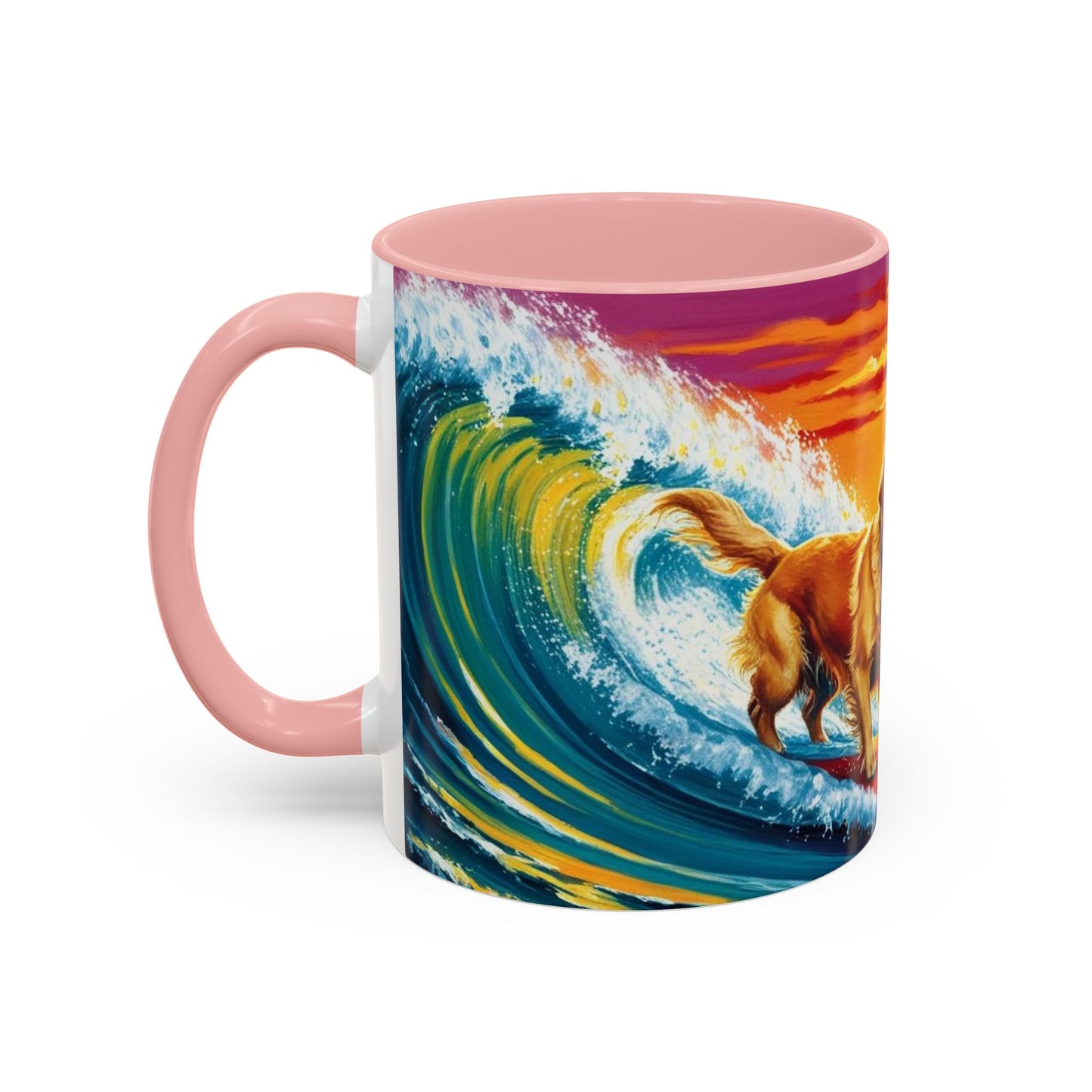 Taza de café con detalles de Surf Dogs: el regalo perfecto para los amantes de los perros