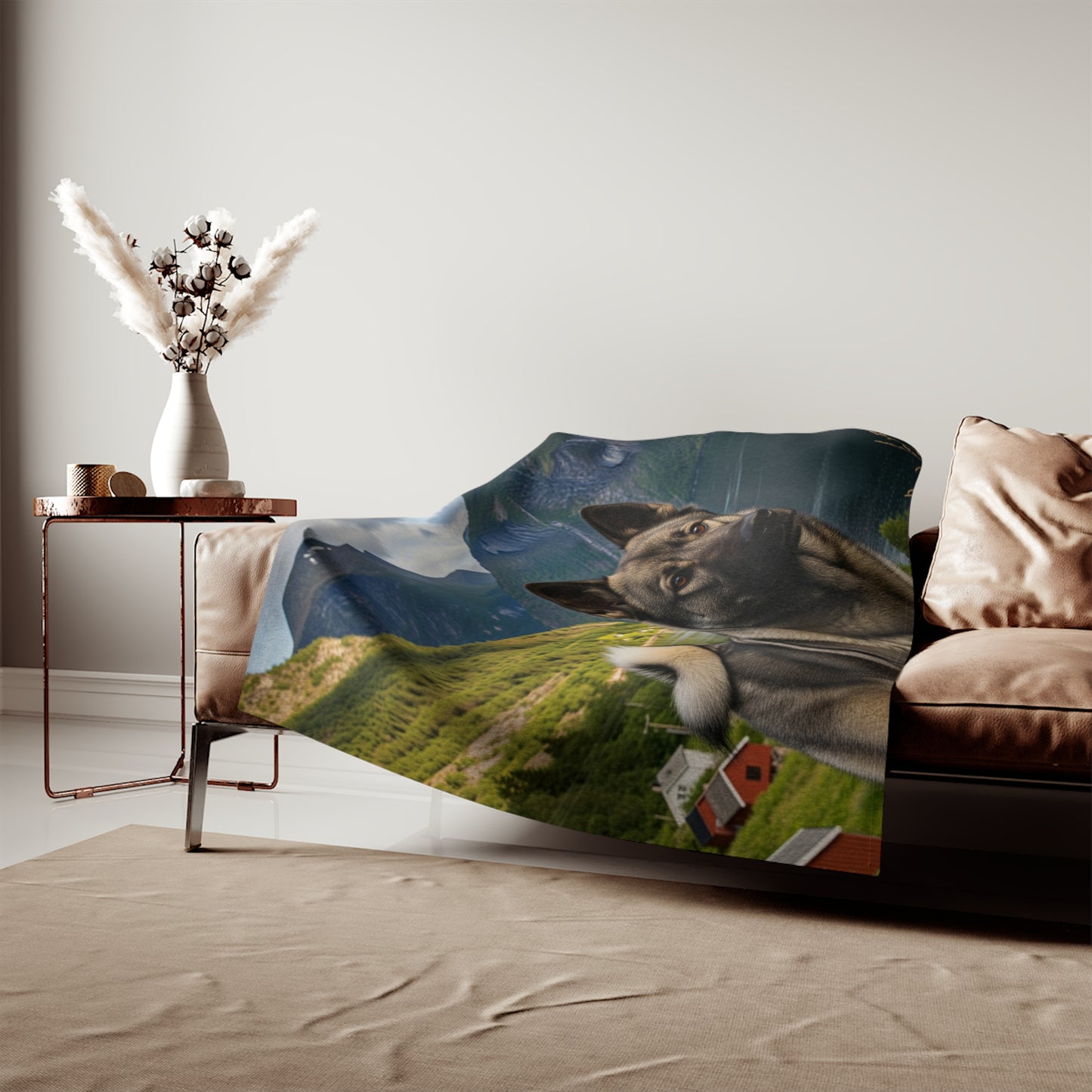 Norwegian Elkhound Blanket