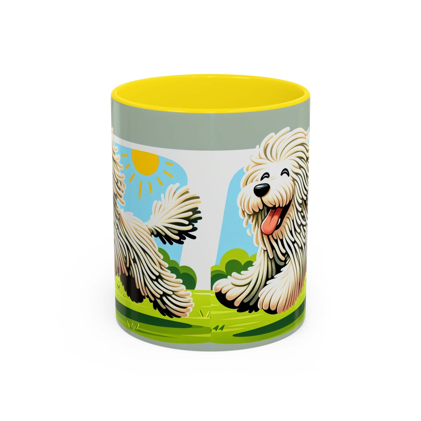 Mug Komondor Accent - Le cadeau idéal pour les amoureux des chiens