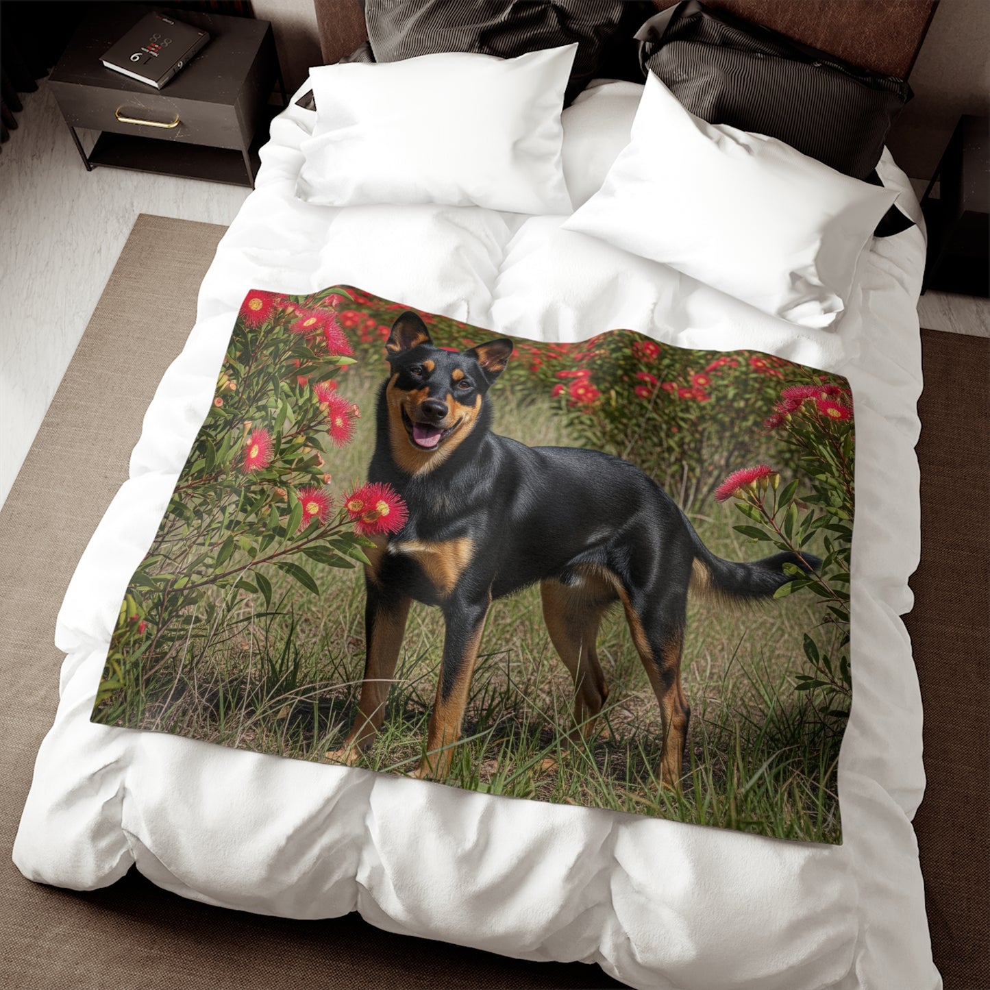 Australian Kelpie Sweatshirt Blanket