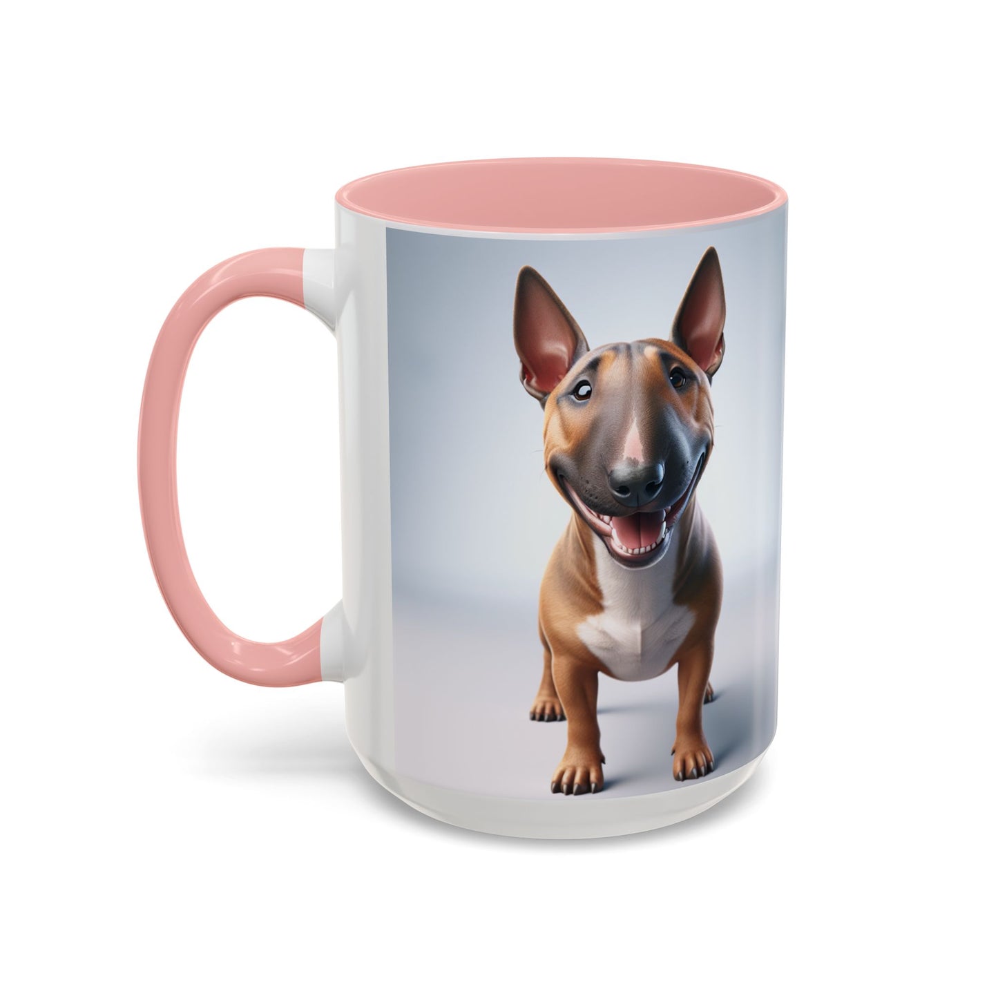 Miniature Bull Terrier Accent Coffee Mug - Perfect Gift for Dog Lovers