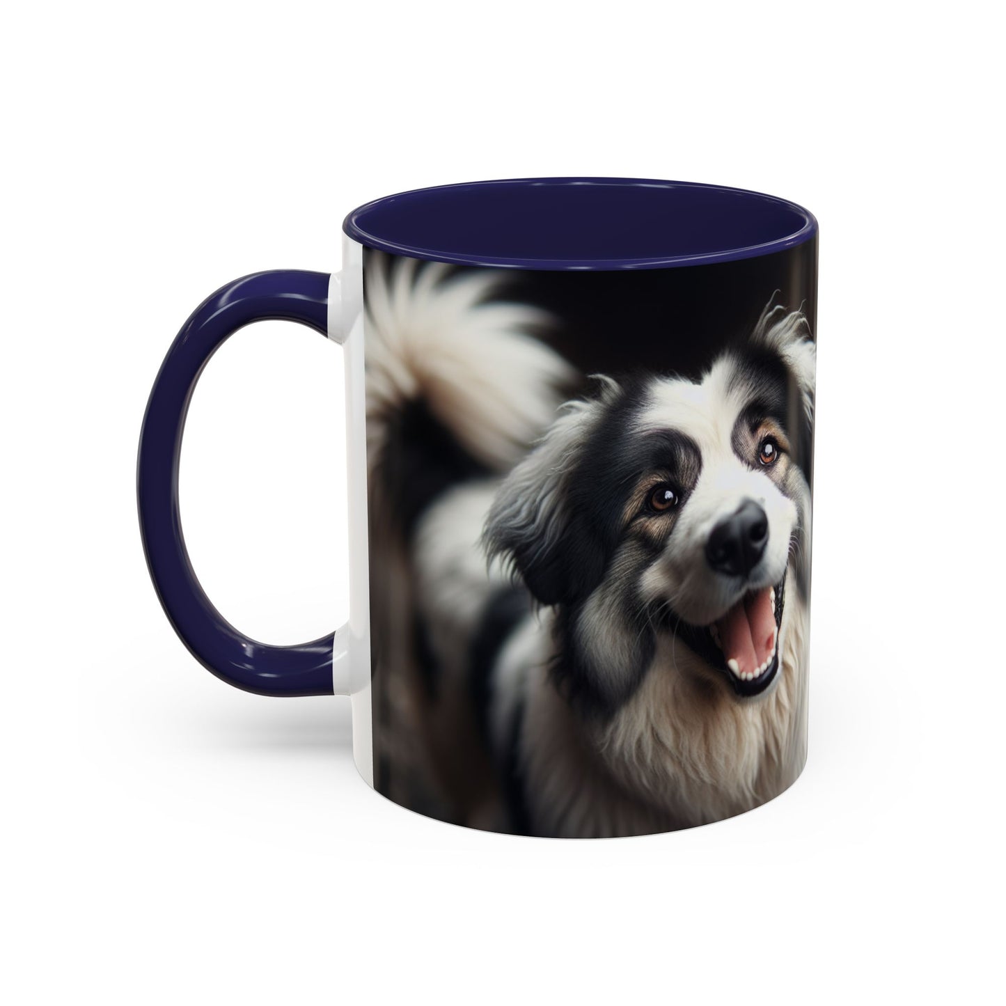 Mug à café avec motif de berger roumain Mioritic - Cadeau idéal pour les amoureux des chiens