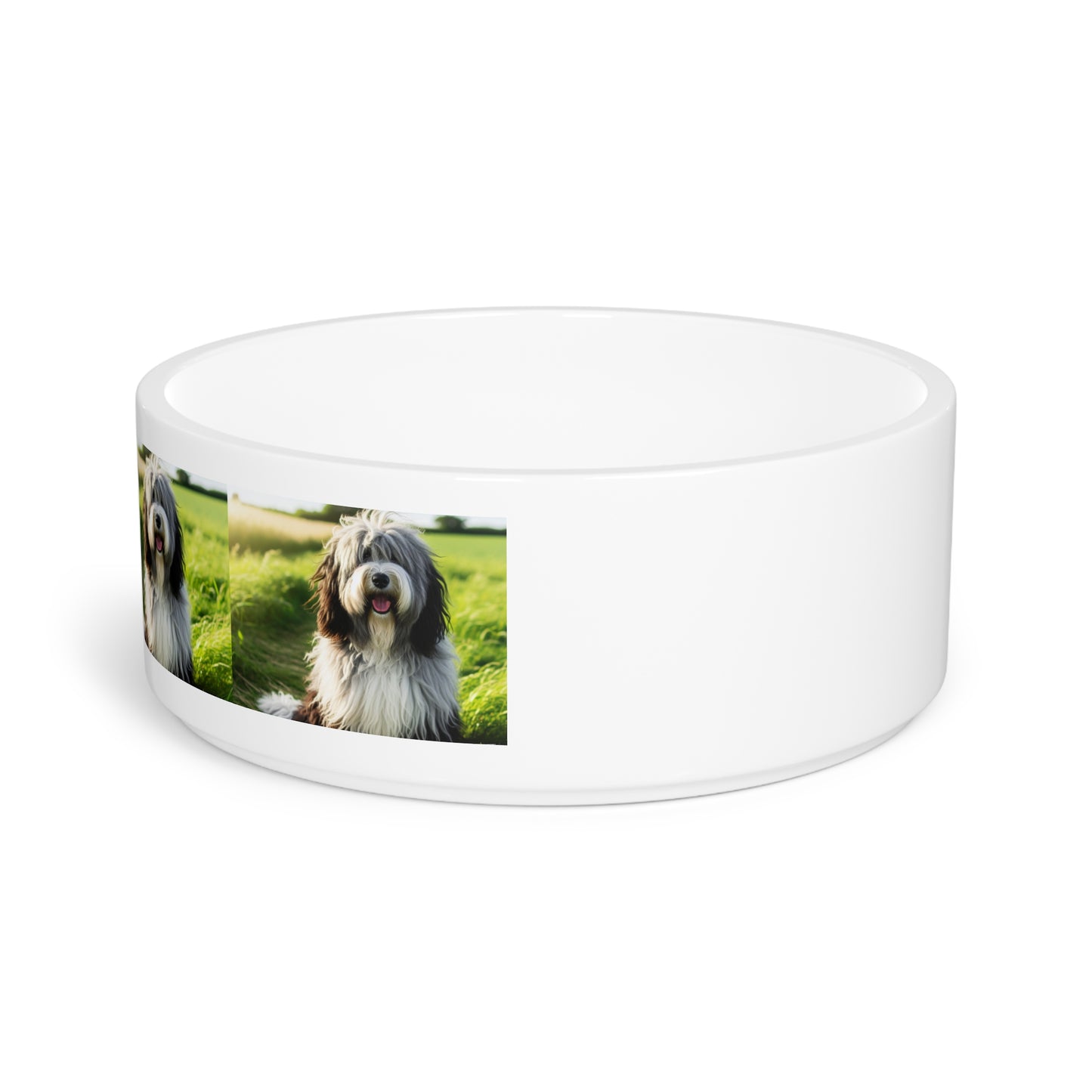 Ceramic Pet Bowl – 16 oz Dog Feeding Bowl