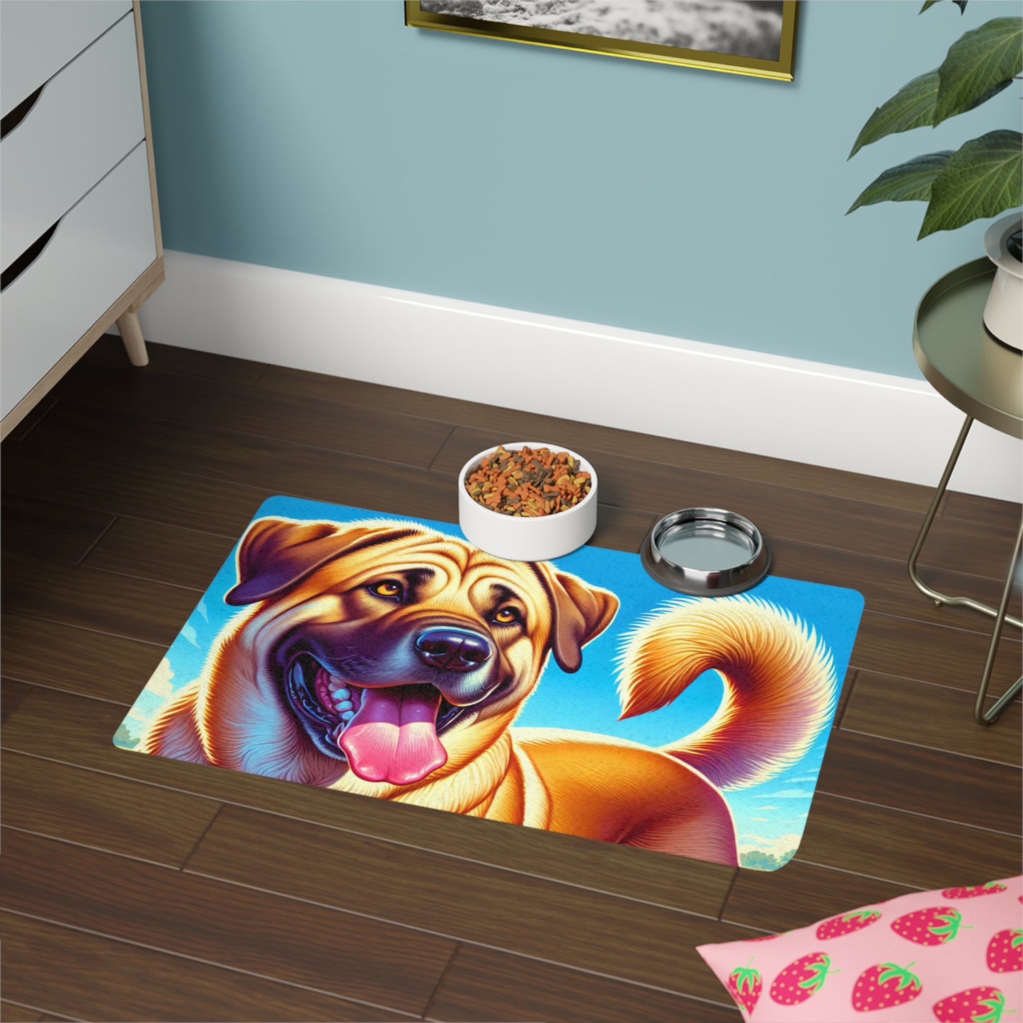 Pet Food Mat (12x18) - Anatolian Shepherd Dog