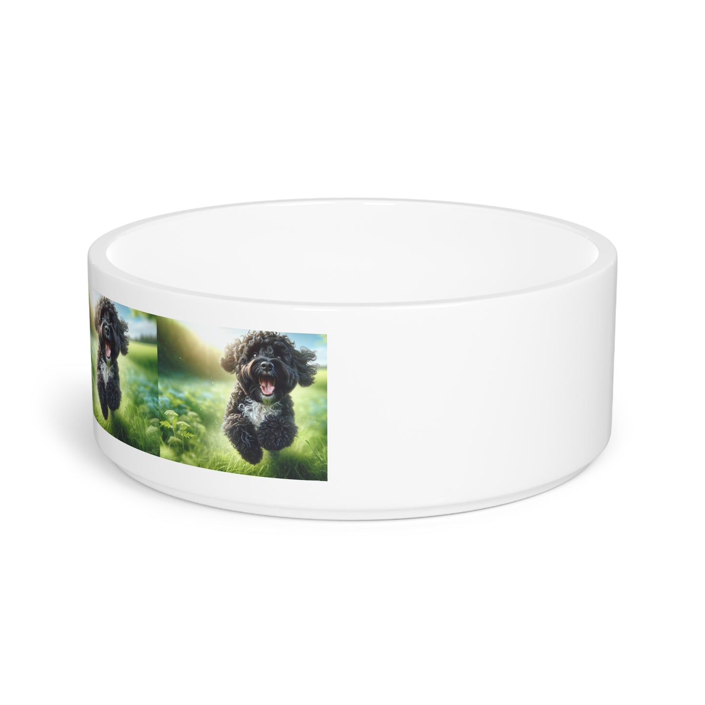 Portuguese Water Dog Pet Bowl