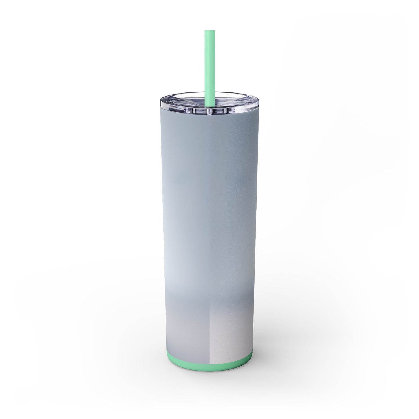 Miniature Bull Terrier Tumbler with Straw, 20oz