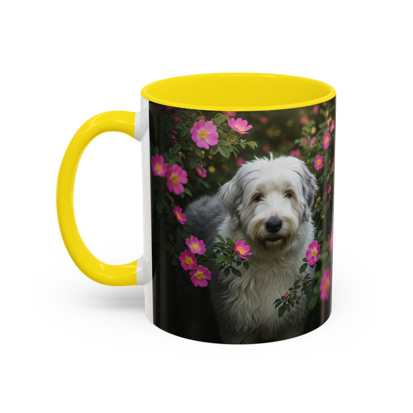 Mug à café à motif de bobtail - Cadeau idéal pour les amoureux des chiens
