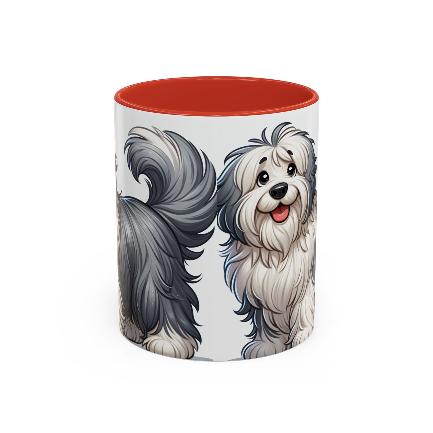 Mug à café à motif de bobtail - Cadeau idéal pour les amoureux des chiens