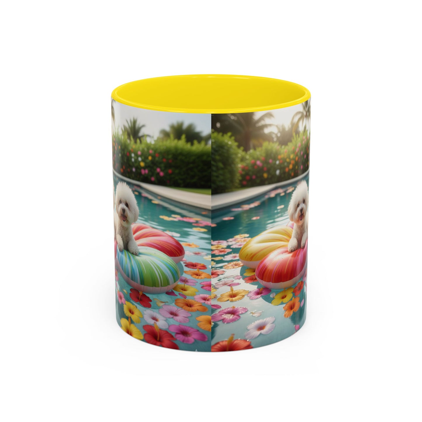 Taza con detalles de Bichón Frisé: el regalo perfecto para los amantes de los perros