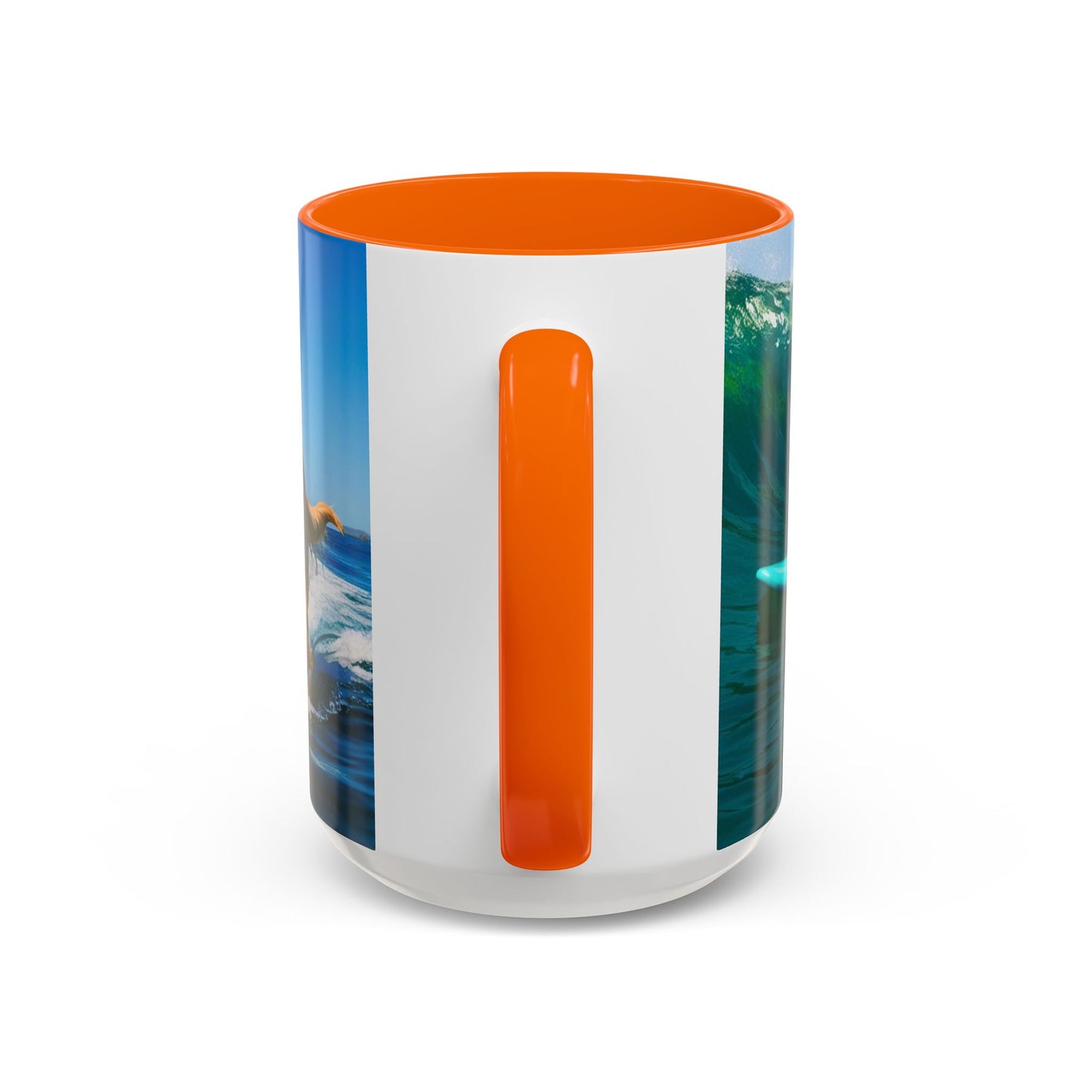 Mug à café Surf Dogs Accent - Cadeau idéal pour les amoureux des chiens
