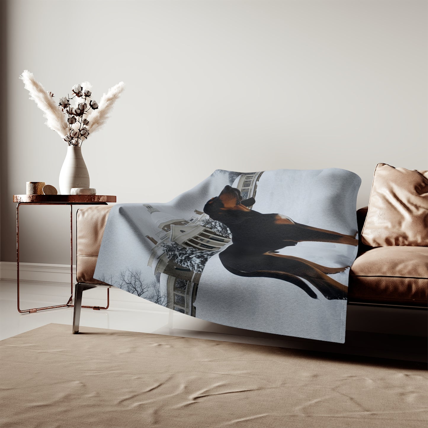 Black and Tan Coonhound Blanket