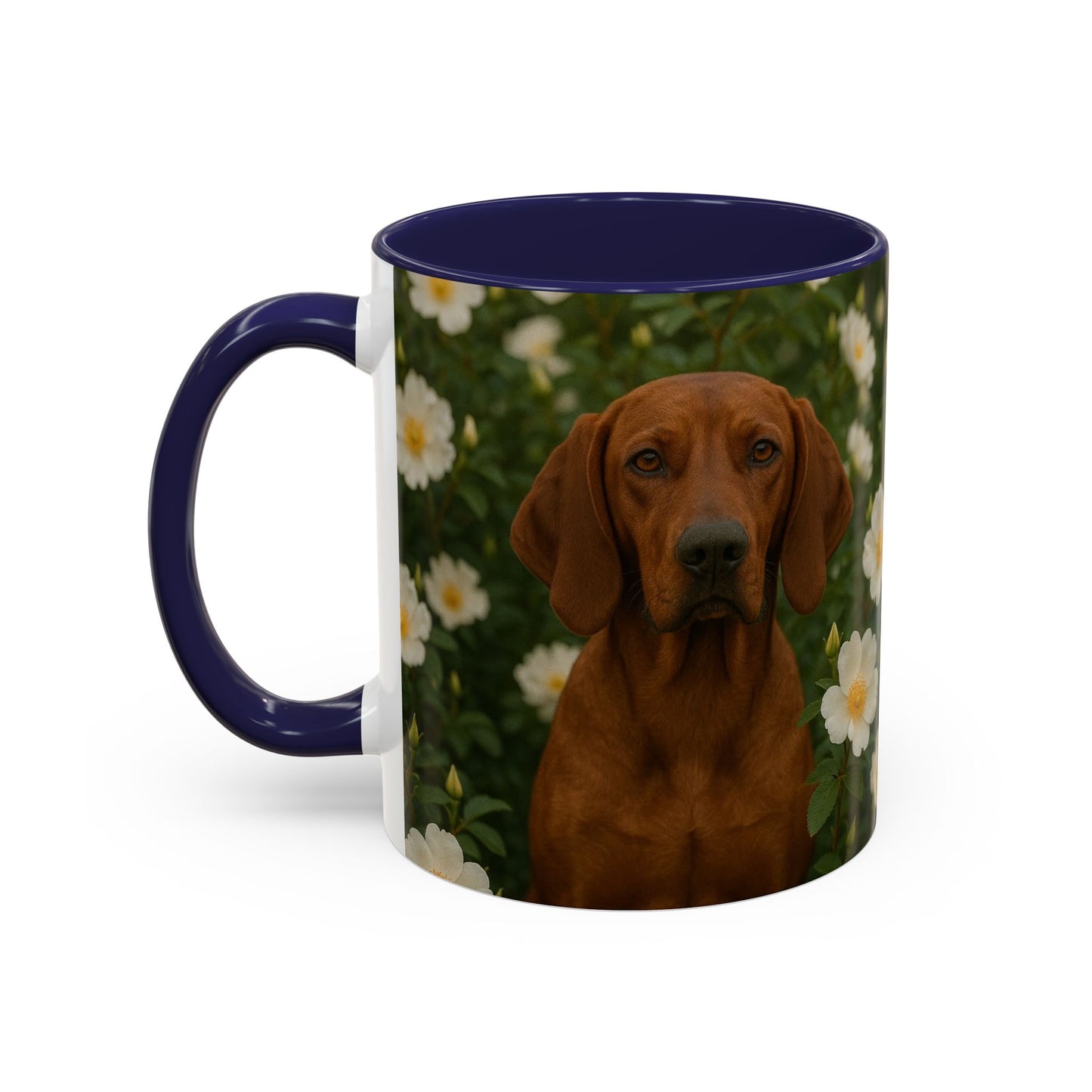 Taza de café con diseño de Redbone Coonhound: el regalo perfecto para los amantes de los perros.