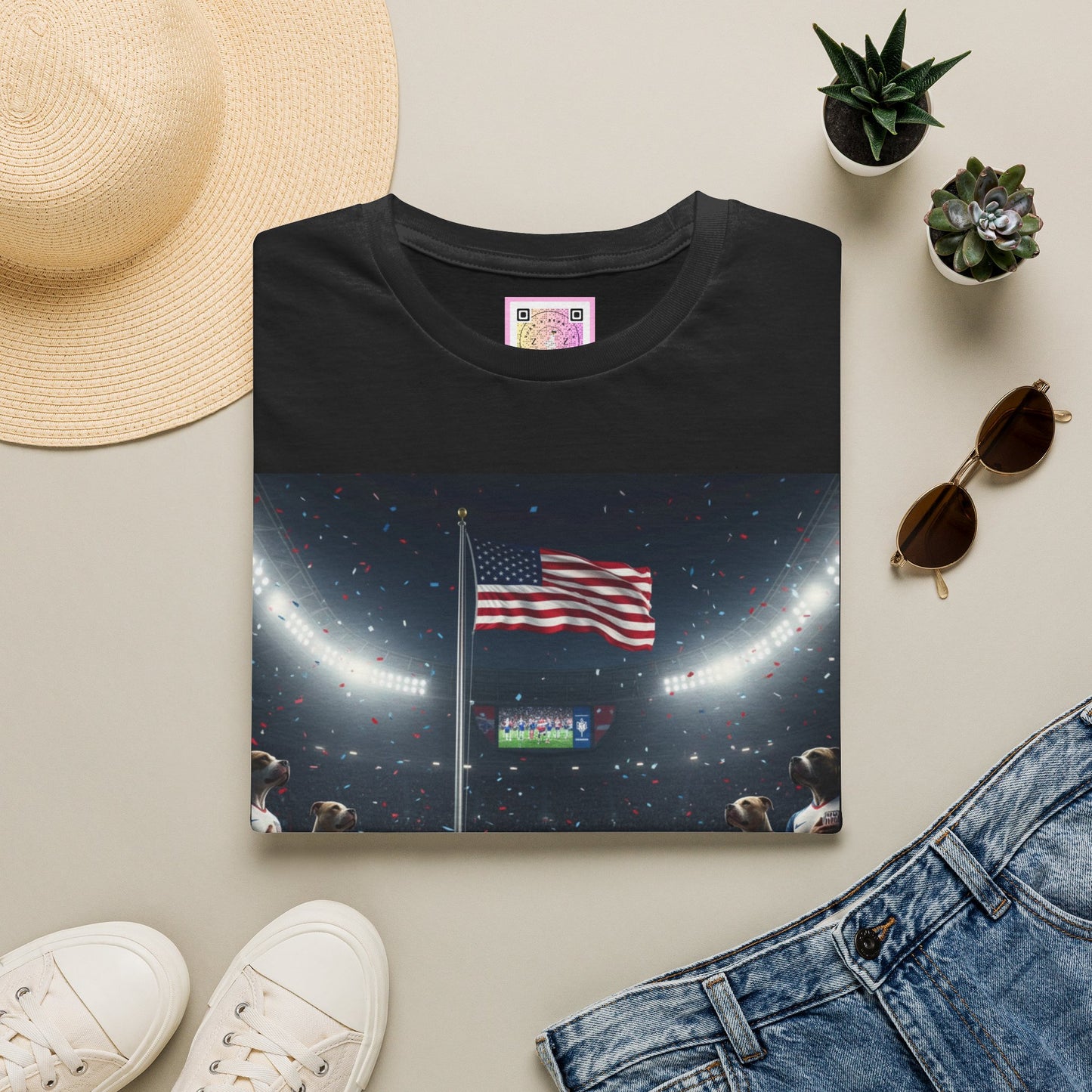 American Flag Championship T‑Shirt