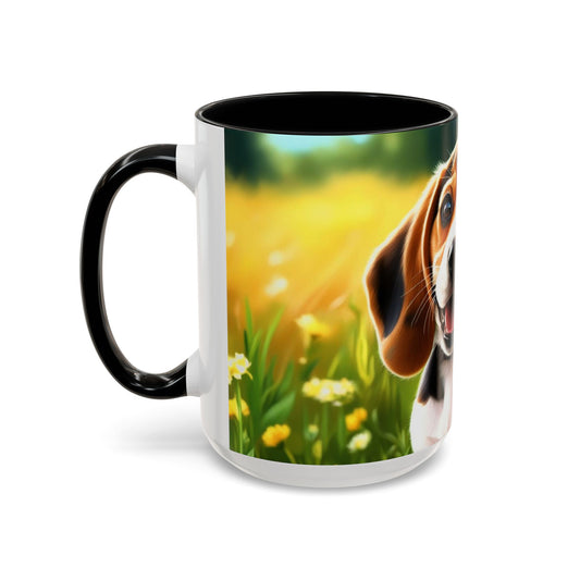 Beagle Accent Coffee Mug - Perfect Gift for Dog Lovers