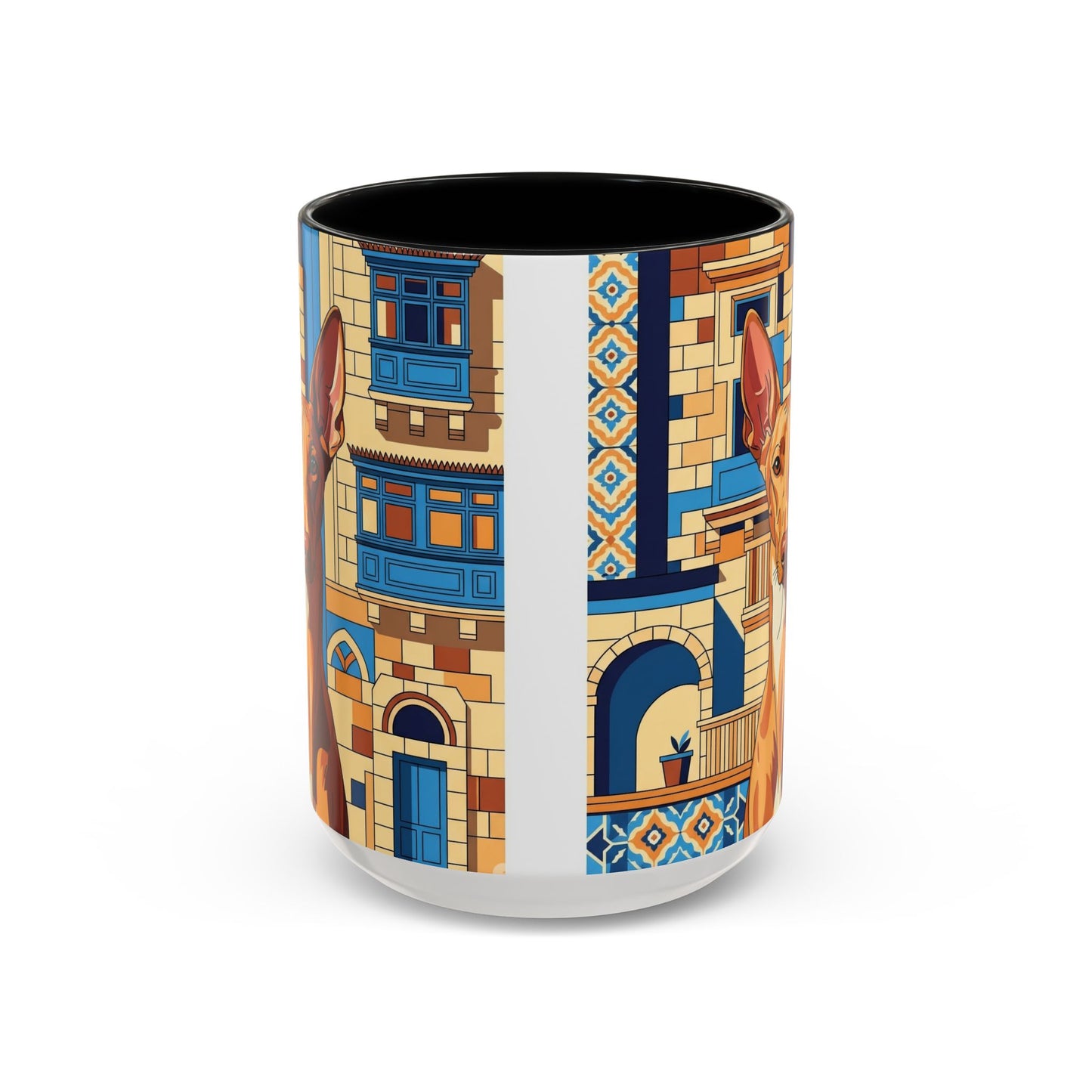 Taza de café con diseño de Pharaoh Hound: el regalo perfecto para los amantes de los perros.