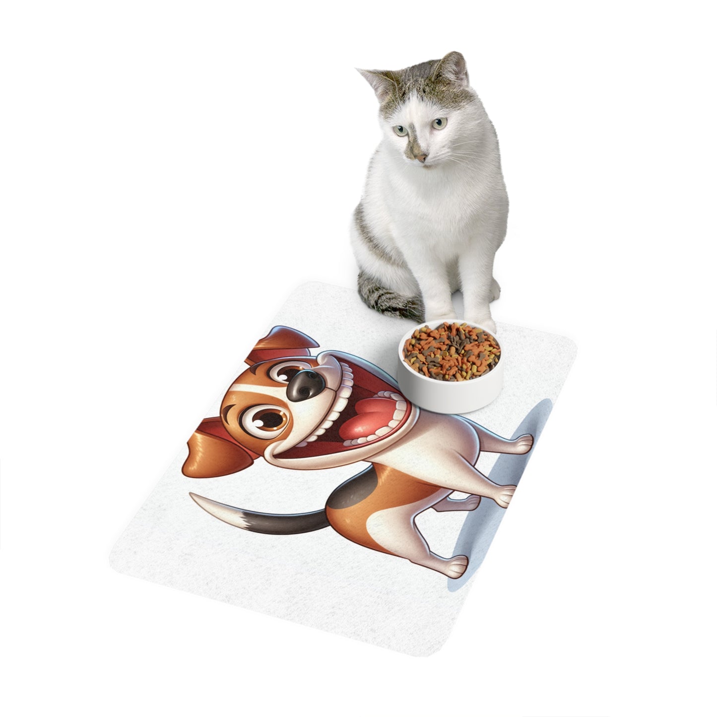 Pet Food Mat (12x18) - Teddy Roosevelt Terrier