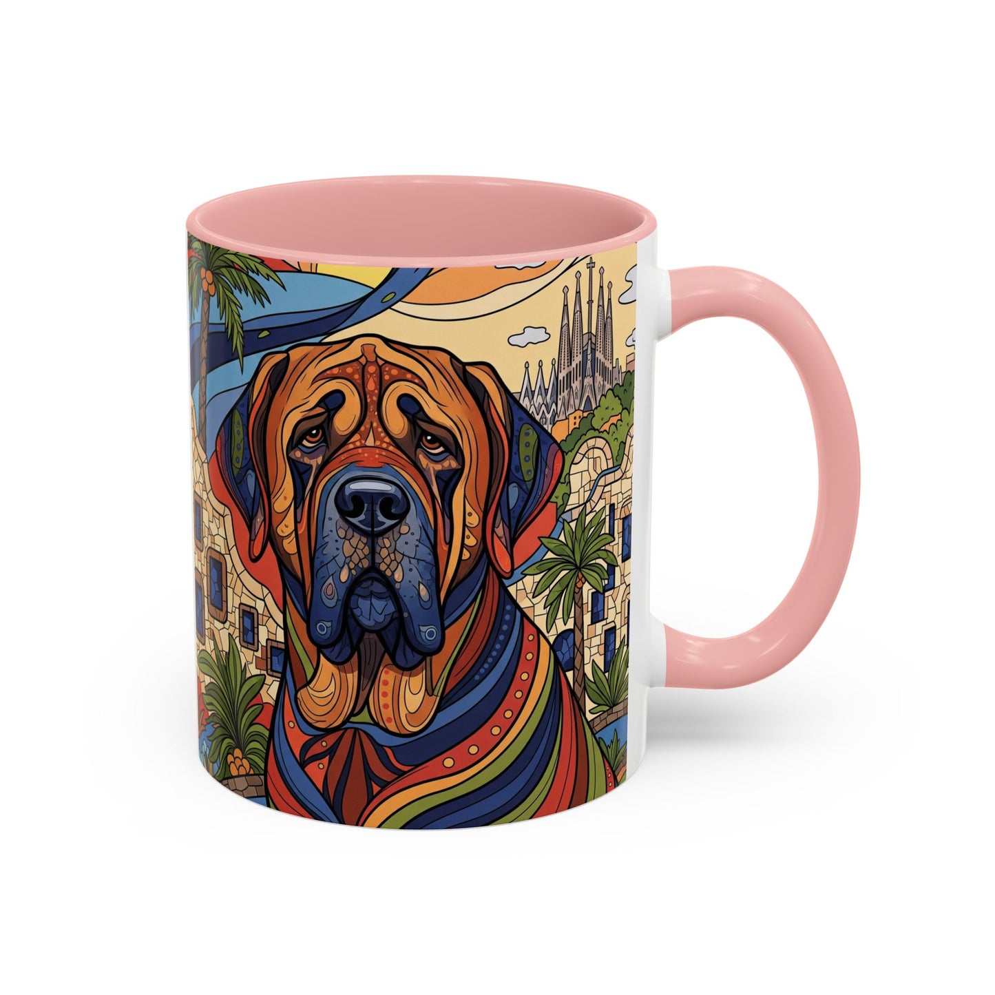 Spanish Mastiff Accent Coffee Mug - Perfect Gift for Dog Lovers