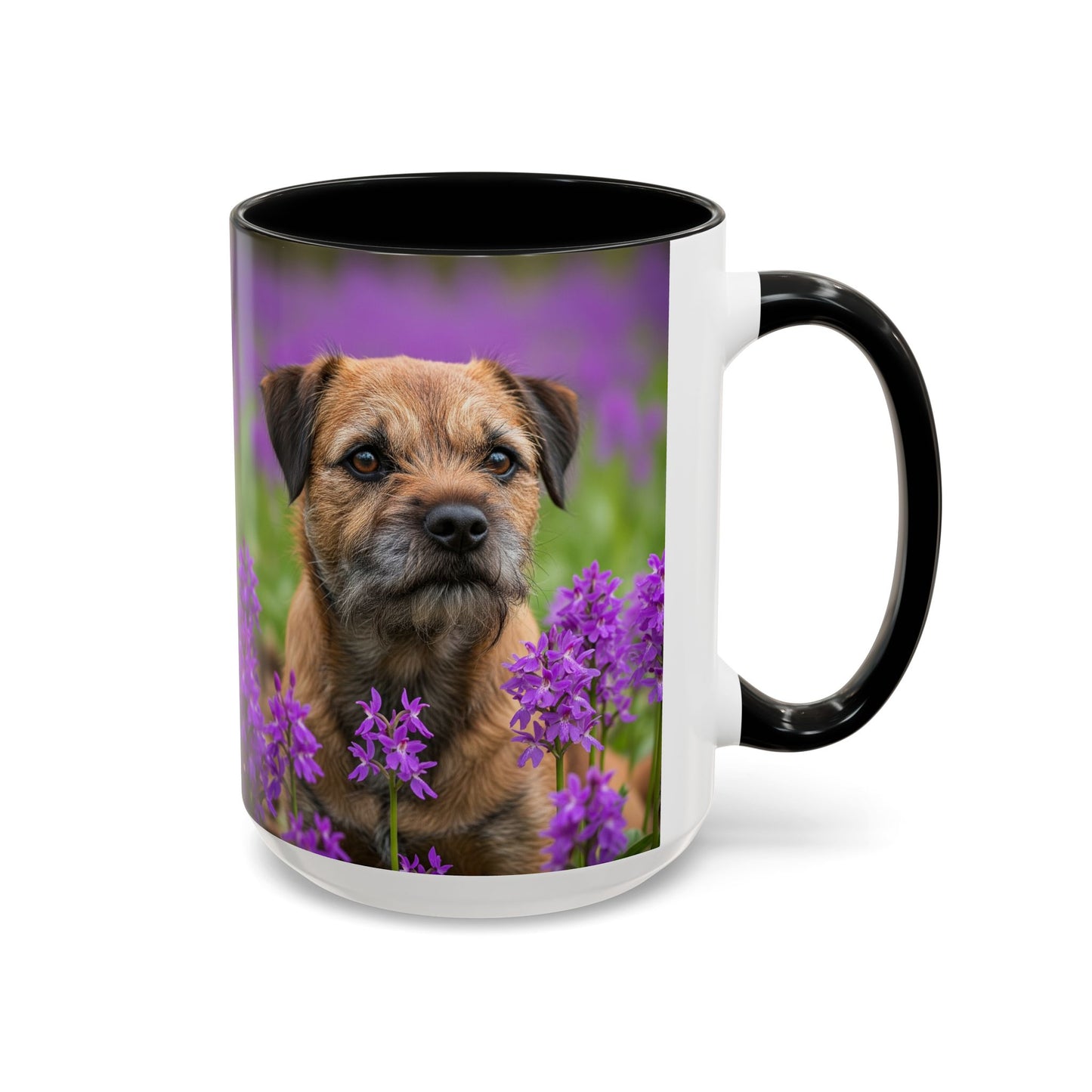 Border Terrier Accent Coffee Mug - Perfect Gift for Dog Lovers