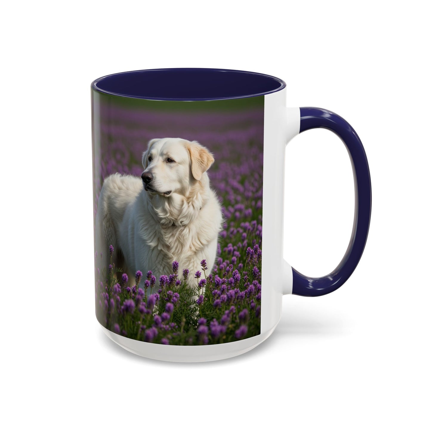 Taza de café con acento Kuvasz: regalo perfecto para los amantes de los perros
