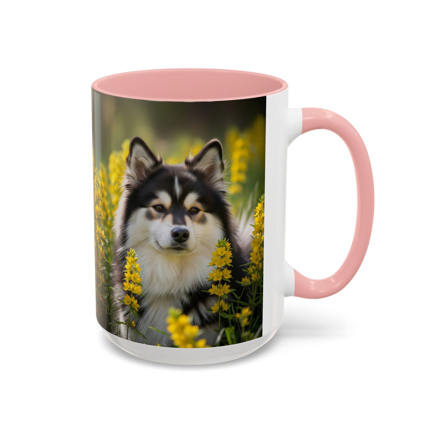 Taza con diseño de perro lapón sueco: el regalo perfecto para los amantes de los perros.