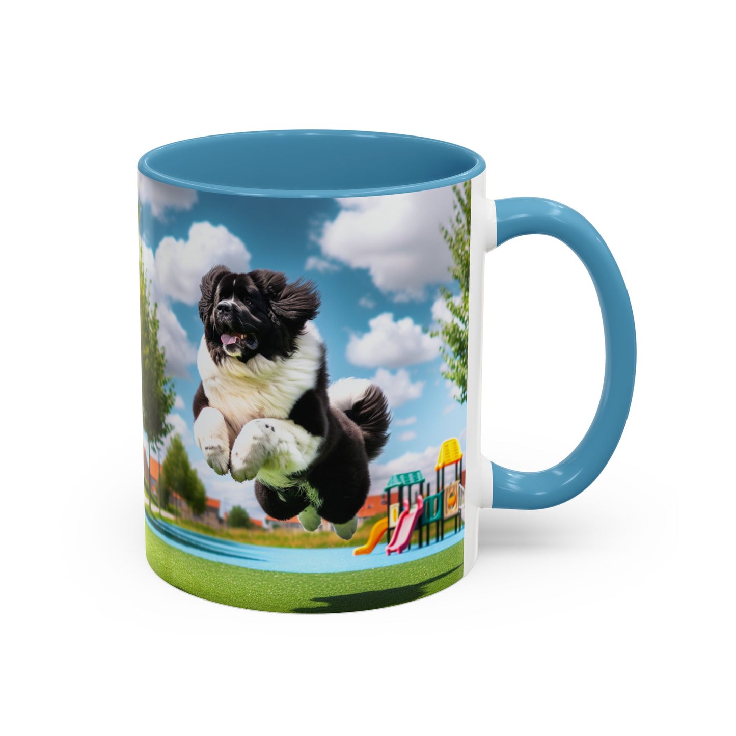 Taza de café con acento Landseer: el regalo perfecto para los amantes de los perros