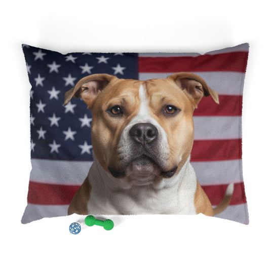 American Bully Patriotic Pet Bed