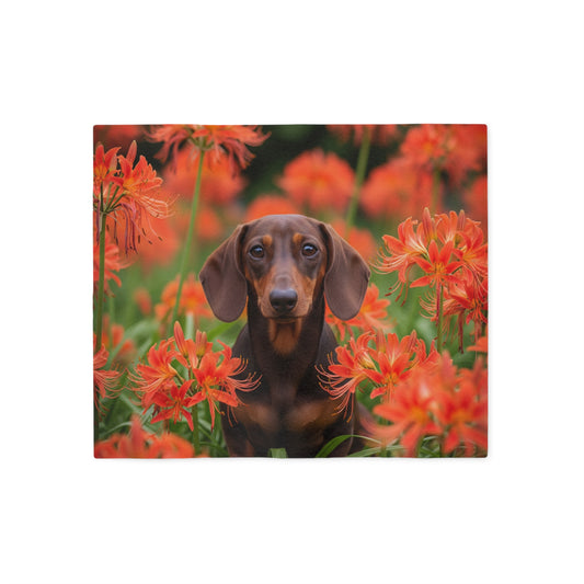 Dachshund Sweatshirt Blanket