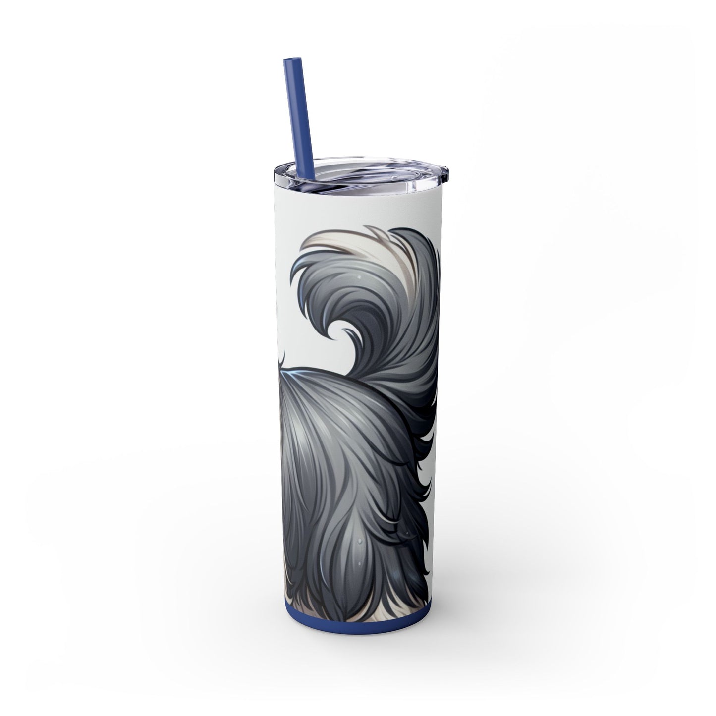Old English Sheepdog Tumbler with Straw, 20oz