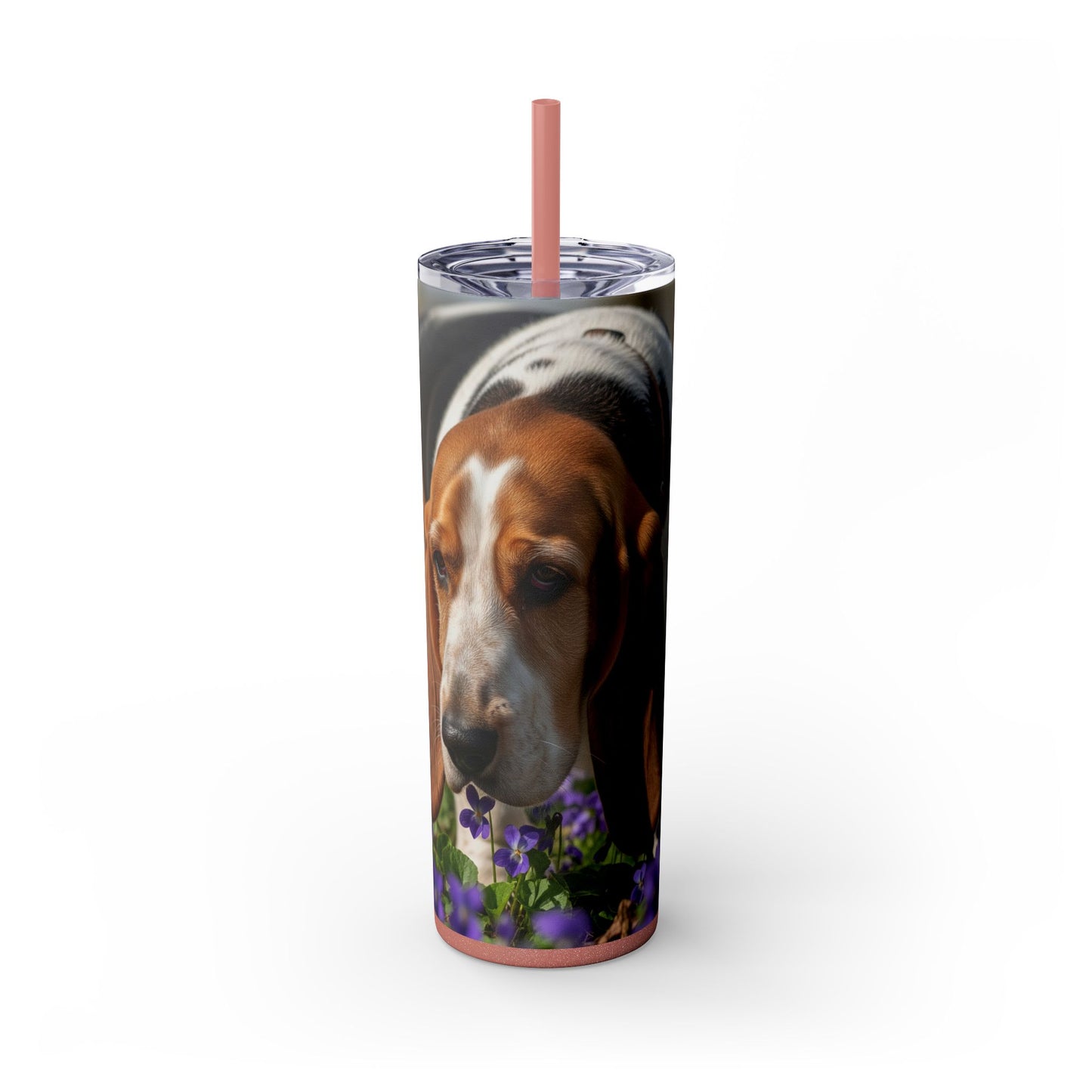 Grand Basset Griffon Vendeen Tumbler with Straw, 20oz