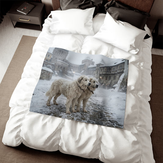 Romanian Mioritic Shepherd Dog Blanket